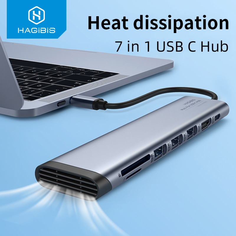 Hagibis-USB C  c, HDMI ȣȯ Ƽ USB 3.0 2.0 ..